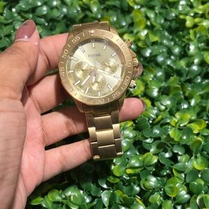 Fossil Gold-Tone Watch